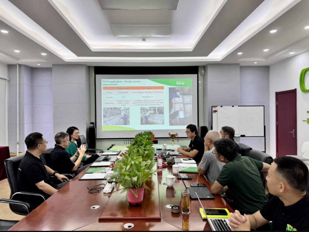 New Zealand EnPot company visited Shiweitong Light Intelligence company to investigate and exchange